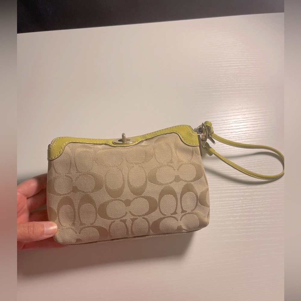 Coach wristlet